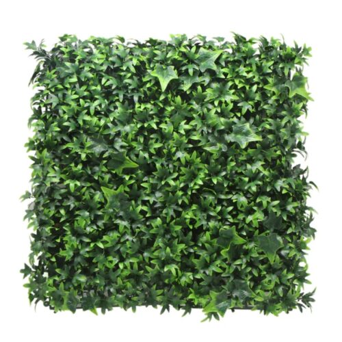 Artificial Flower Living Wall - Ivy Green 50cm x 50cm - Image 1
